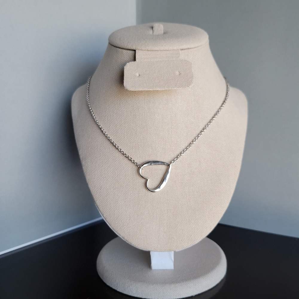 Retired James Avery Adore you Heart Necklace